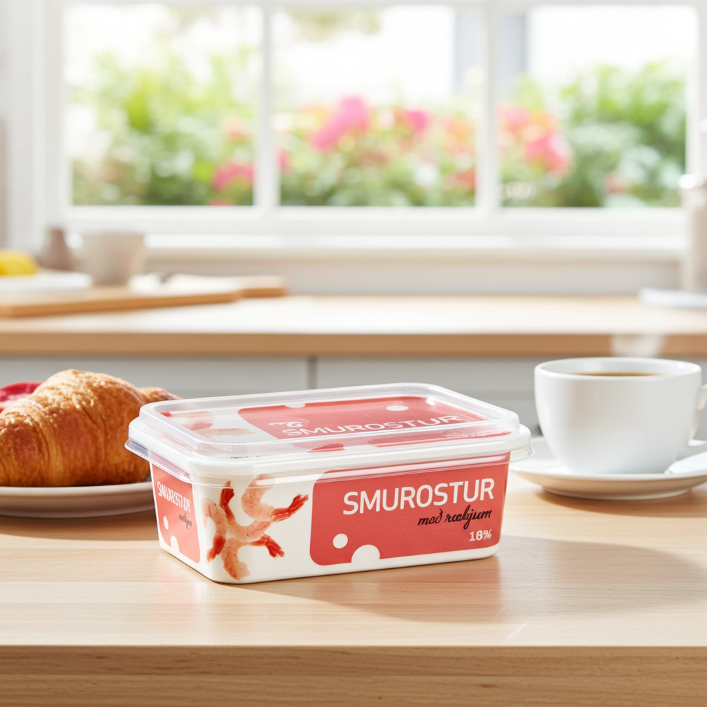 Cream Cheese with Shrimp MS Smurostur 250g by Mjólkursamsalan, Icelandic dairy, product photo 4