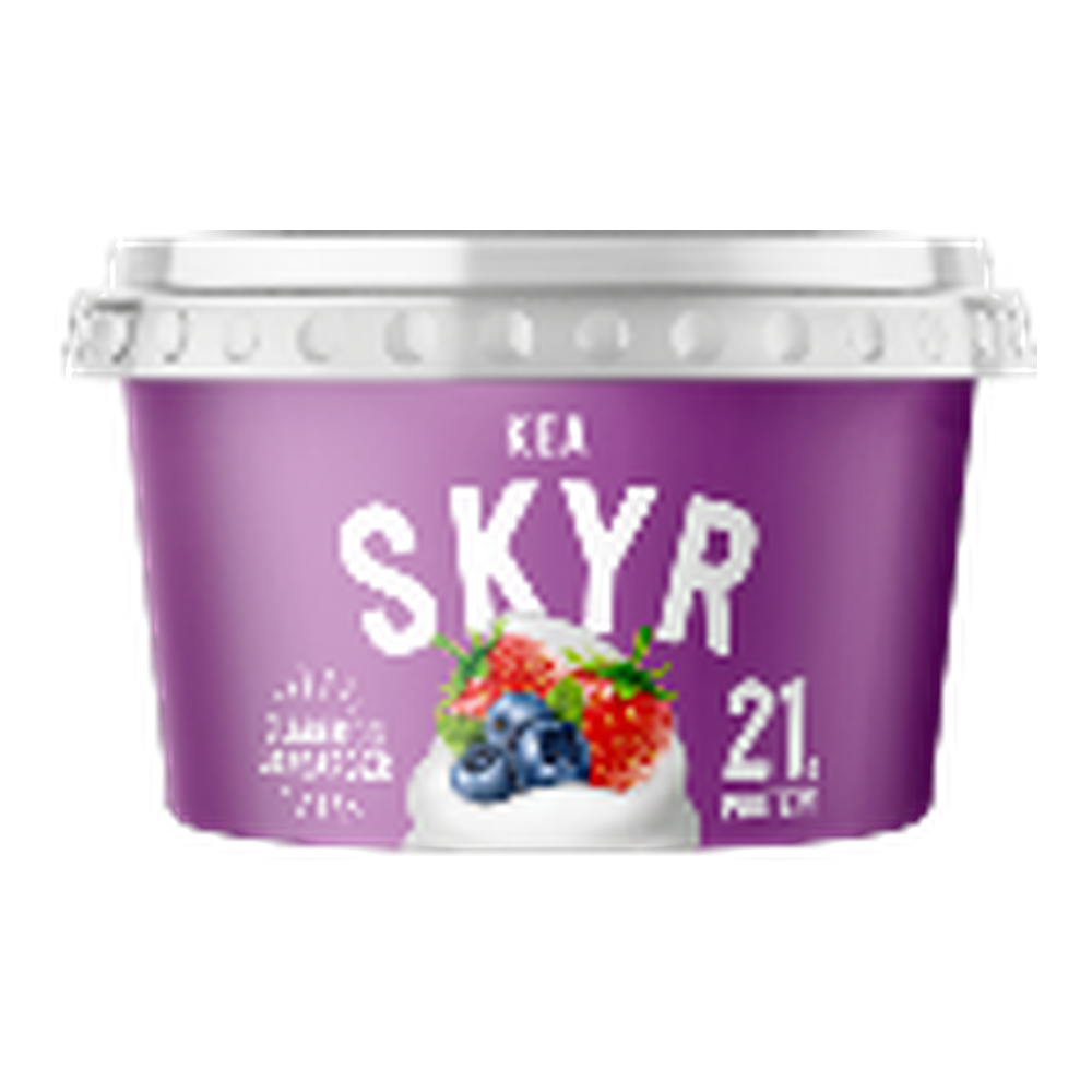 KEA Skyr með Bláberjum og Jarðarberjum