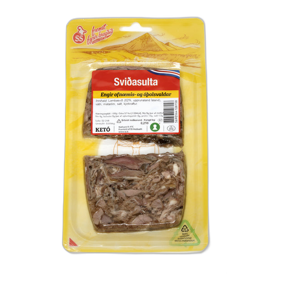 Sviðasulta 210g - Lammfleisch 210g.