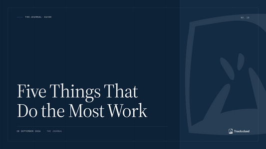 Five Things That Do the Most Work