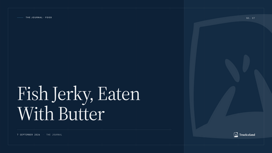 Fish Jerky, Eaten With Butter
