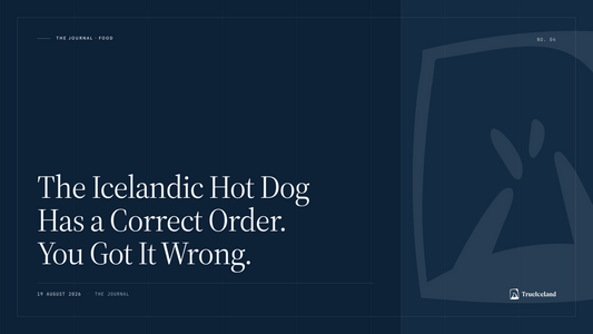 The Icelandic Hot Dog Has a Correct Order