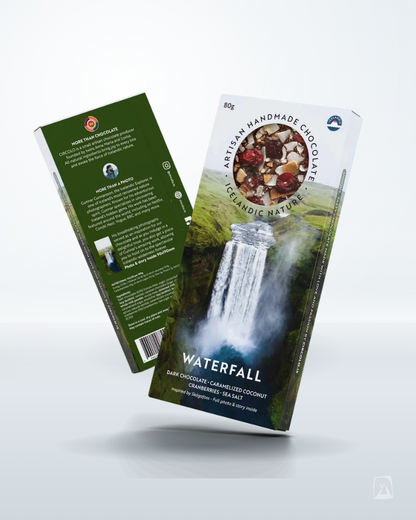 PLATA Oceanic Chocolate | Icelandic Nature - Waterfall, CIRCOLO · 70g