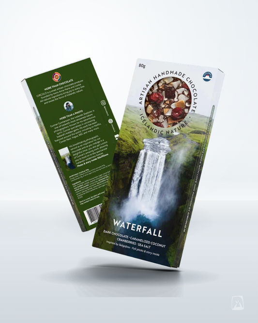PLATA Oceanic Chocolate | Icelandic Nature - Waterfall, CIRCOLO · 70g
