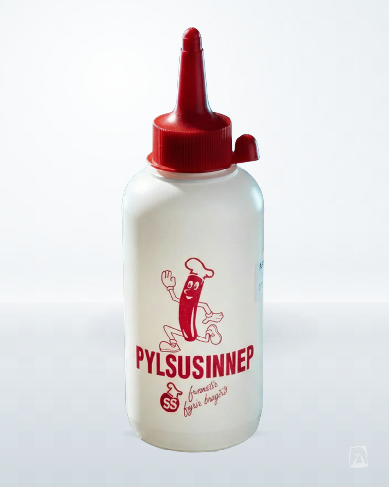 Icelandic Hot Dog Mustard Sinnep, SS 350g, Icelandic sauce