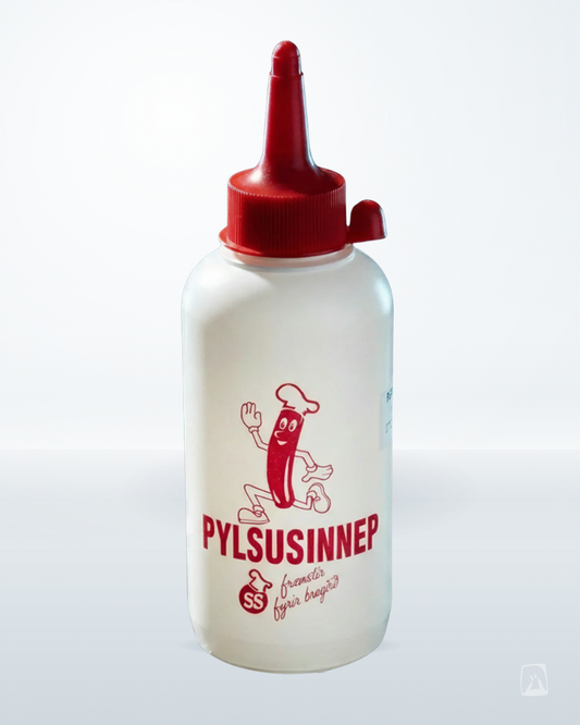 Icelandic Hot Dog Mustard Sinnep, SS 350g, Icelandic sauce