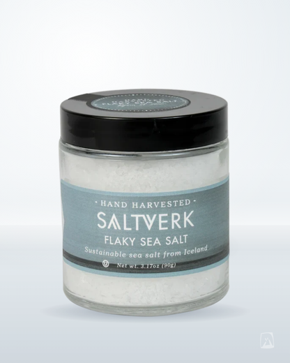 Flaky Sea Salt Saltverk Icelandic Sea Salt 90g, Icelandic pantry staple