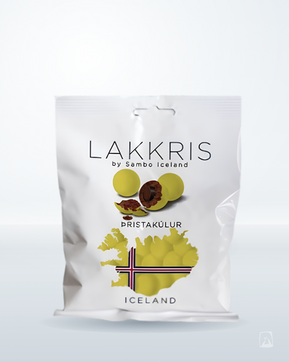 Þristakúlur Þristur Balls, Sambó 130g, Icelandic liquorice