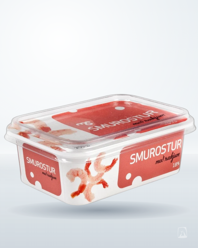 Cream Cheese with Shrimp MS Smurostur 250g by Mjólkursamsalan, Icelandic dairy