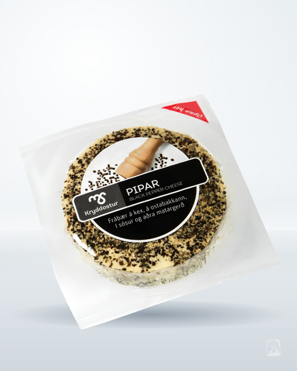 Pepper Cheese MS Piparostur 150g by Mjólkursamsalan, Icelandic dairy