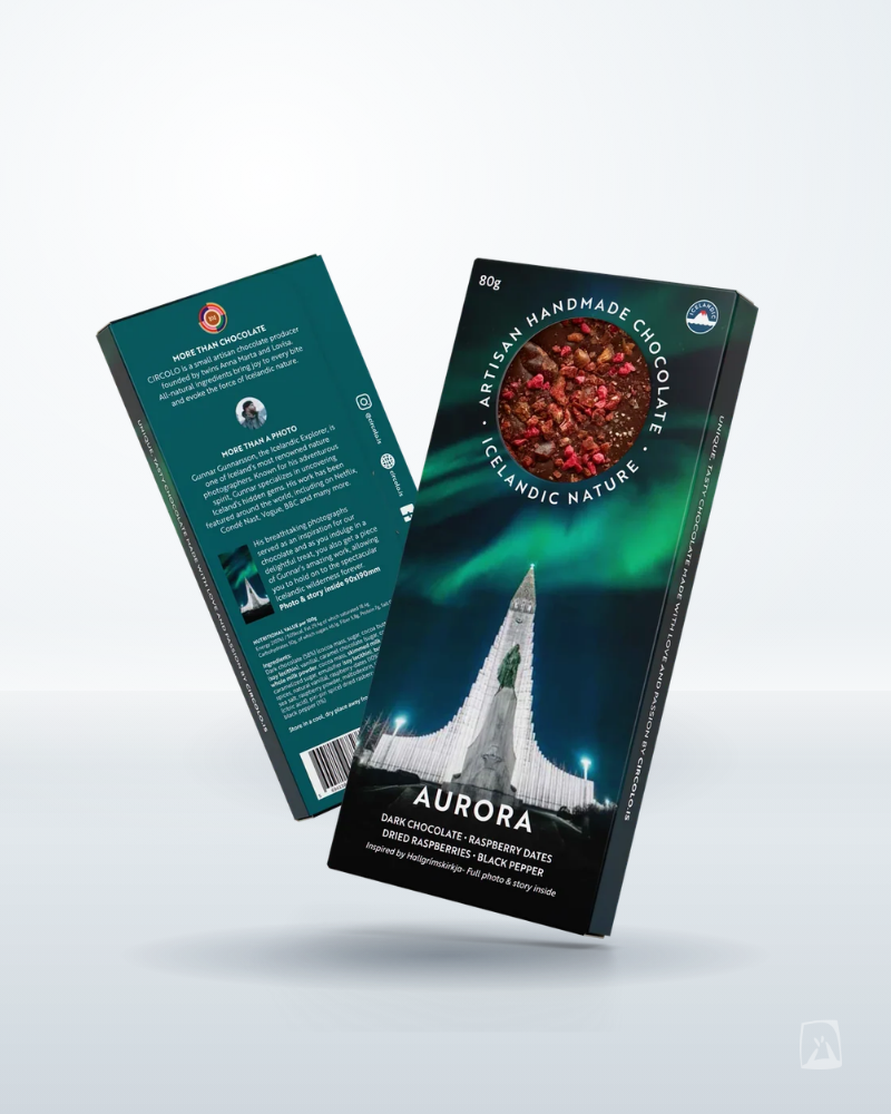 PLATA Iberic Chocolate | Icelandic Nature - Aurora, CIRCOLO · 70g