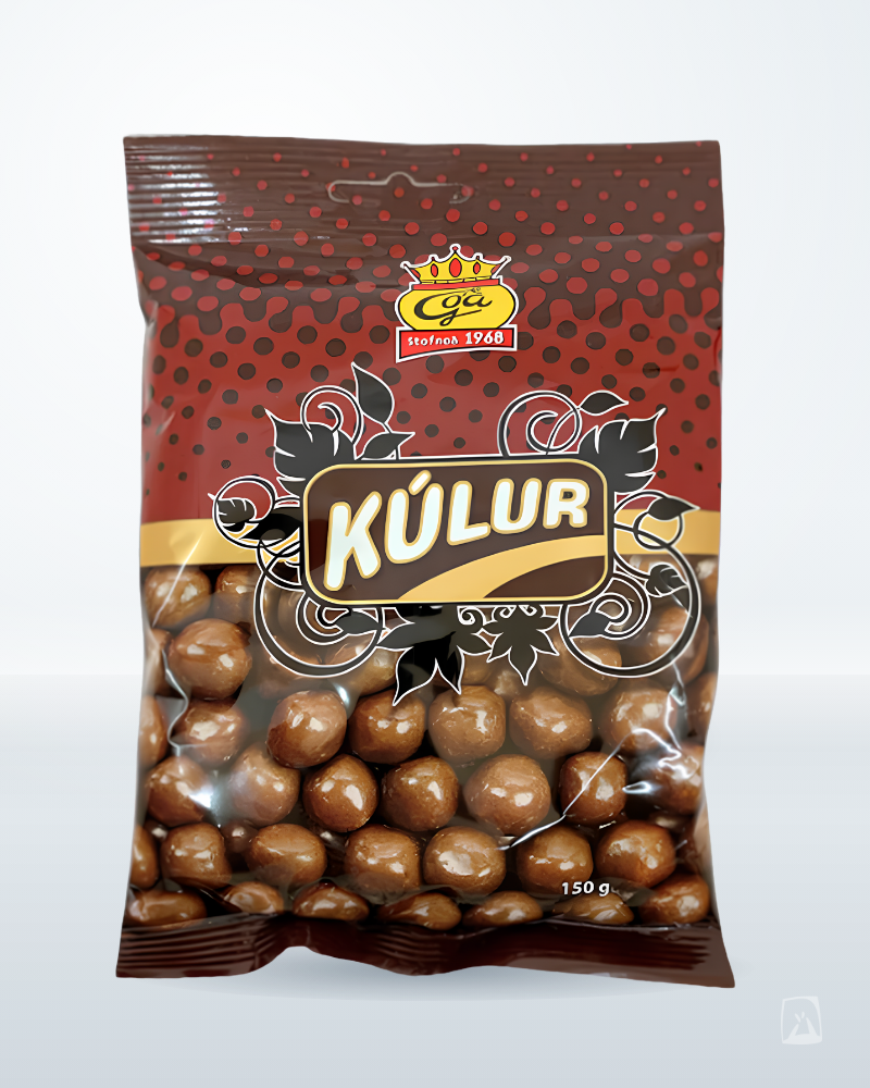 Góu Kúlur Chocolate Toffee Balls Góa 100g, Icelandic chocolate