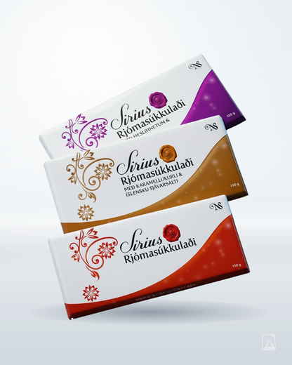 Síríus Cream Chocolate Bar Rjómasúkkulaði 150g by Nói Siríus, Icelandic chocolate