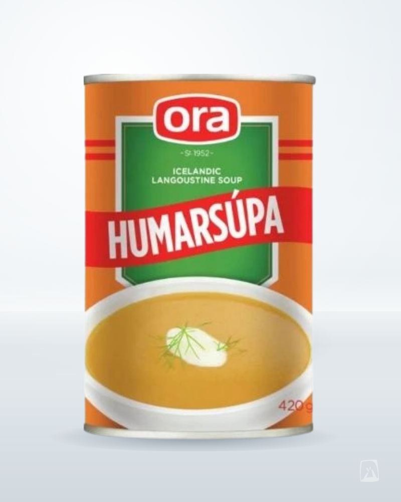 Icelandic Langoustine Soup Ora Humarsúpa 420ml, Icelandic seafood