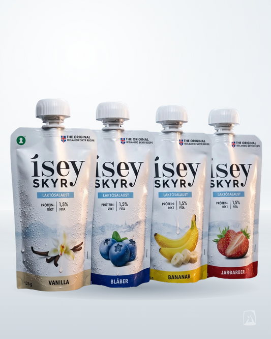 Skyr Squeeze Ísey Skyr 125g by Mjólkursamsalan, Icelandic dairy