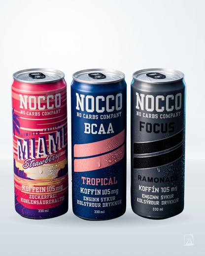 NOCCO BCAA Drink 330ml, Icelandic soft drink