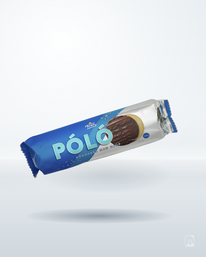 Póló Biscuits Coconut & Chocolate 250g by Frón, Icelandic bakery product