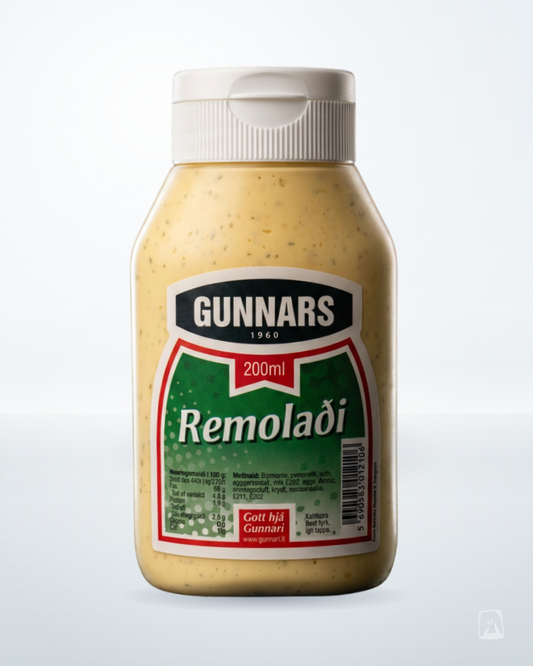 Icelandic Remoulade Remúlaði, Gunnars 200g, Icelandic sauce