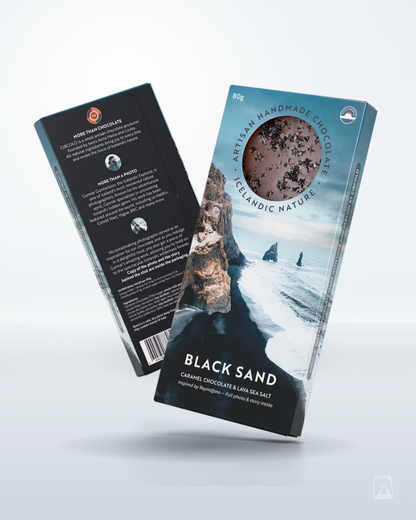 PLATA Oceanic Chocolate | Icelandic Nature - Black Sand, CIRCOLO · 70g
