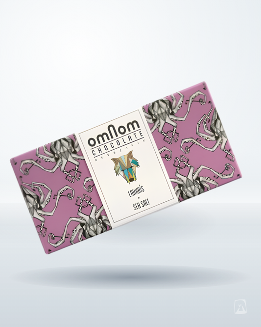Omnom Licorice + Sea Salt Chocolate 60g, Icelandic chocolate