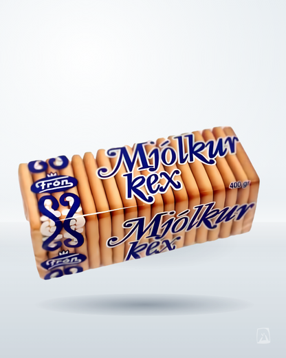 Icelandic Milk Biscuits Frón Mjólkurkex 400g, Icelandic bakery product