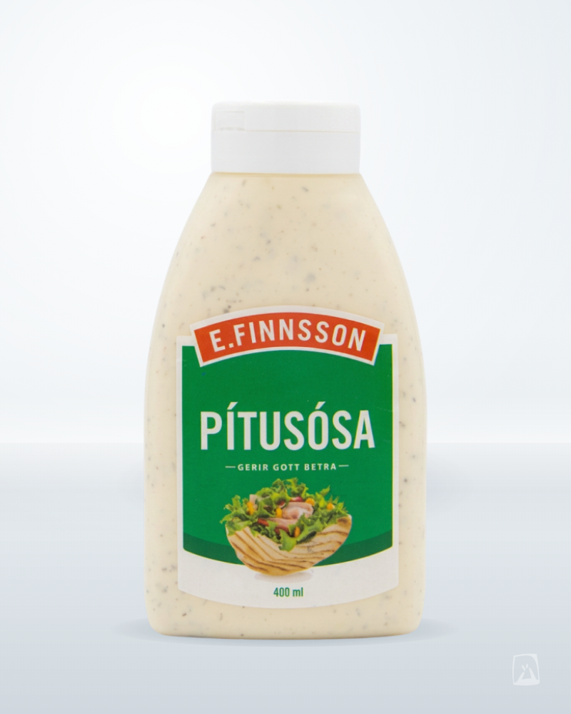Pítusósa Garlic Sauce E. Finnsson 400g, Icelandic sauce