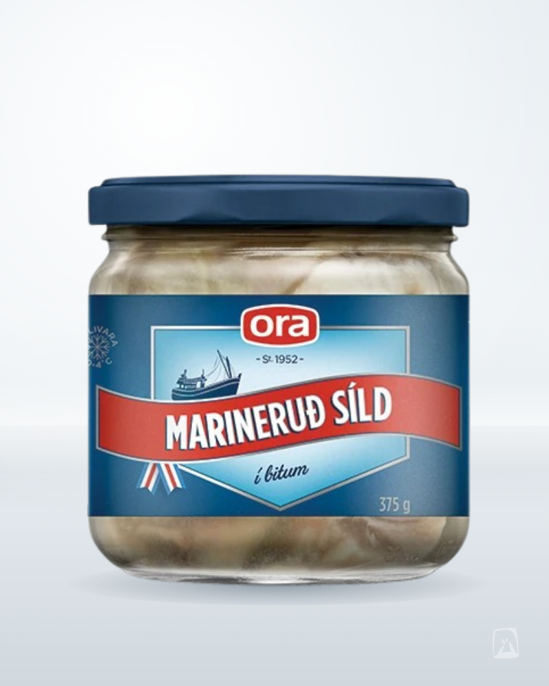 Marinated Herring Ora Lúxus Síld 375g / 590g, Icelandic seafood