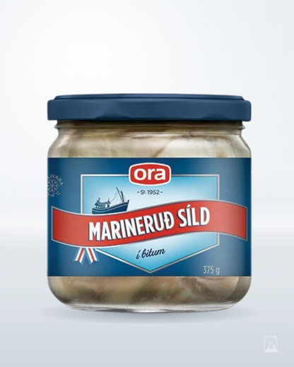 Marinated Herring Ora Lúxus Síld 375g / 590g, Icelandic seafood