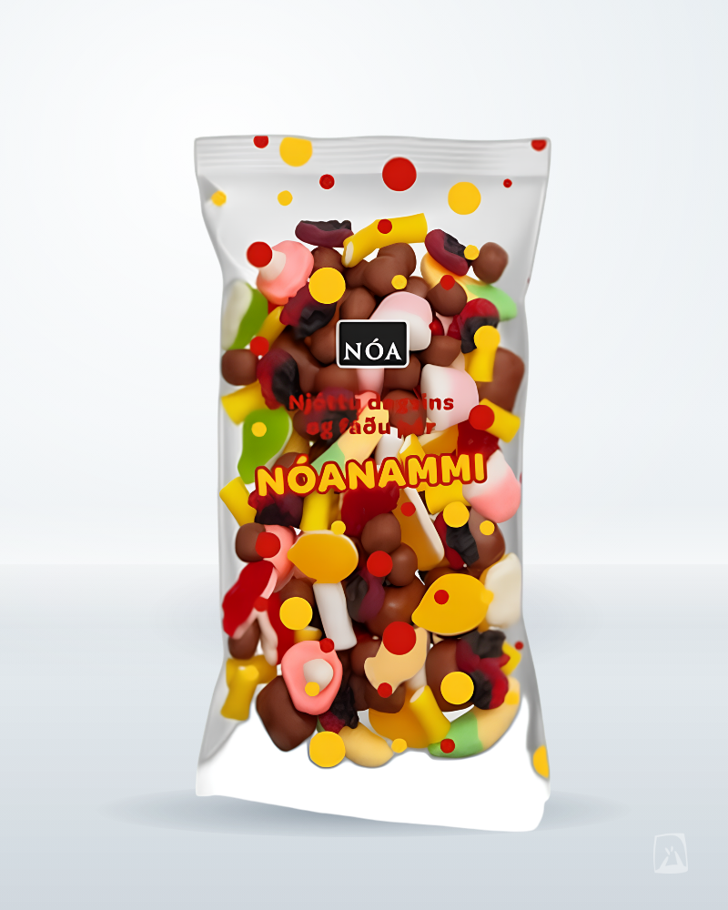 Nammi Mix Bag Nói Síríus Bland í Poka 400g by Nói Siríus, Icelandic chocolate