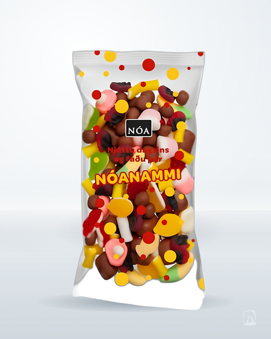Nammi Mix Bag Nói Síríus Bland í Poka 400g by Nói Siríus, Icelandic chocolate