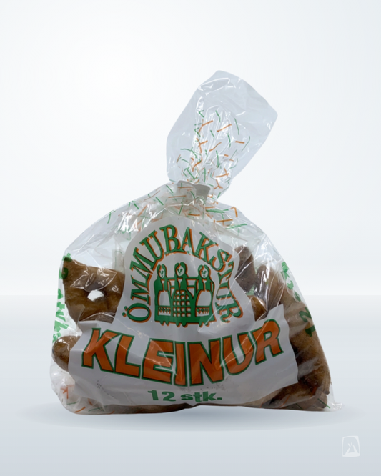 Icelandic Twisted Doughnuts Kleinur 10 pcs by Gæðabakstur, Icelandic bakery product