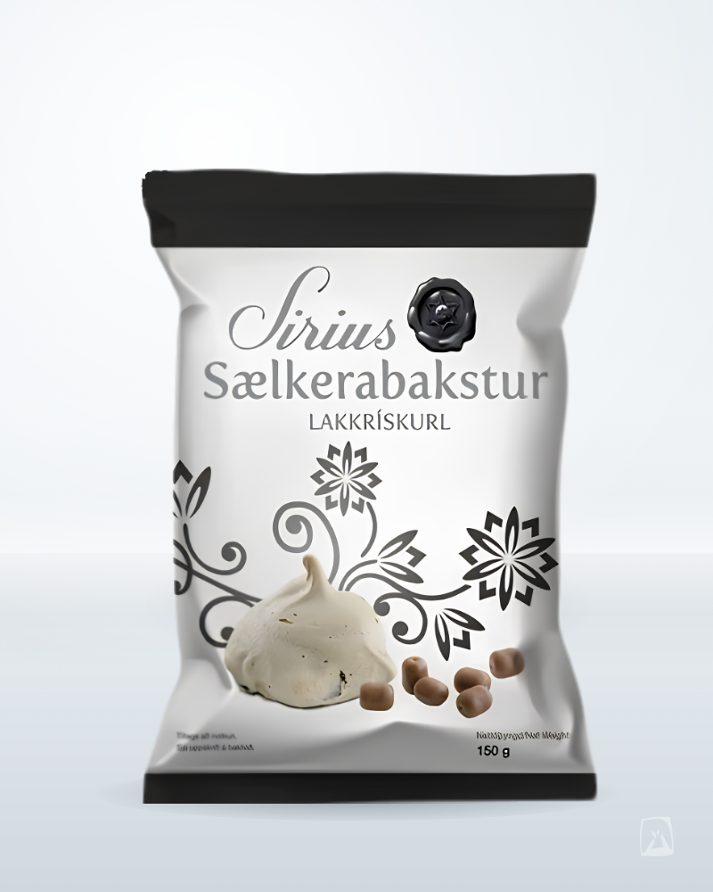 Chocolate Licorice Pieces Síríus Lakkrískurl 150g by Nói Siríus, Icelandic liquorice