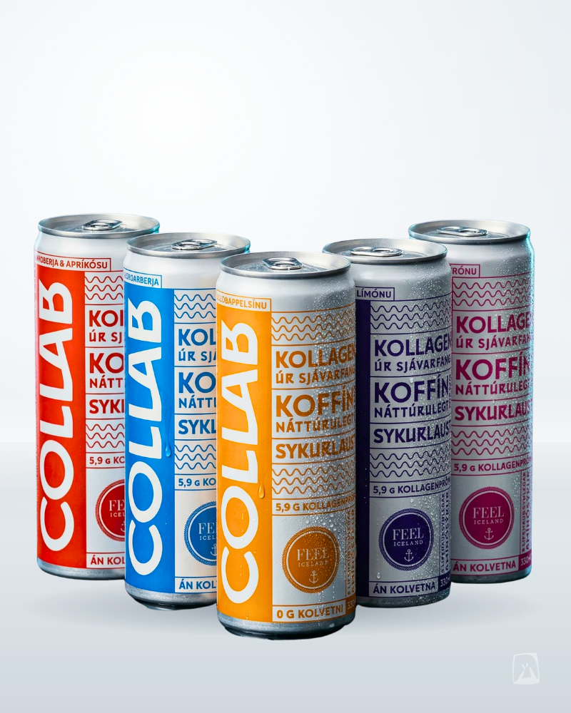 Collab Caffeine Drink 330ml by Collab x Ölgerðin, Icelandic soft drink