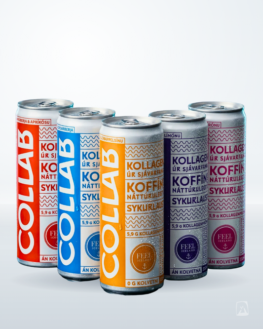 Collab Caffeine Drink 330ml by Collab x Ölgerðin, Icelandic soft drink