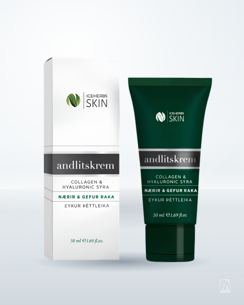 Collagen Face Cream Iceherbs Skin, Icelandic skincare