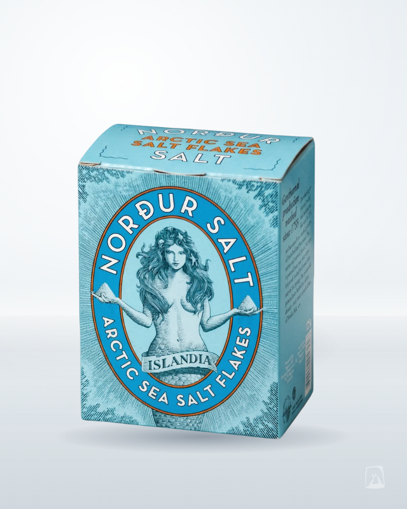 Icelandic Sea Salt Flakes Norður Salt 250g, Icelandic pantry staple