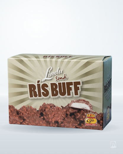 Rísbuff Marshmallow Bites Linda 200g by Góa, Icelandic chocolate