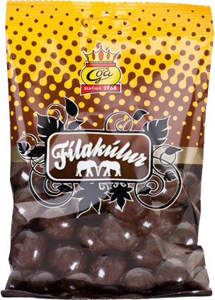 Fílakúlur Marshmallow Balls Góa 100g, Icelandic chocolate, product photo 3