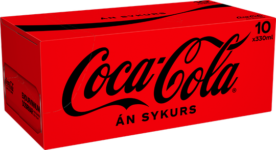 Icelandic Coca-Cola 10-Pack (330ml Cans) by Ölgerðin, Icelandic soft drink, product photo 4