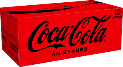 Icelandic Coca-Cola 10-Pack (330ml Cans) by Ölgerðin, Icelandic soft drink, product photo 4