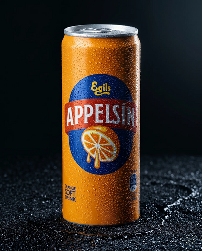 Egils Appelsín - 冰岛原味橙汁汽水 (330毫升罐装)