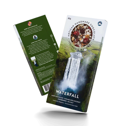 PLATA Oceanic Chocolate | Icelandic Nature - Waterfall, CIRCOLO · 70g