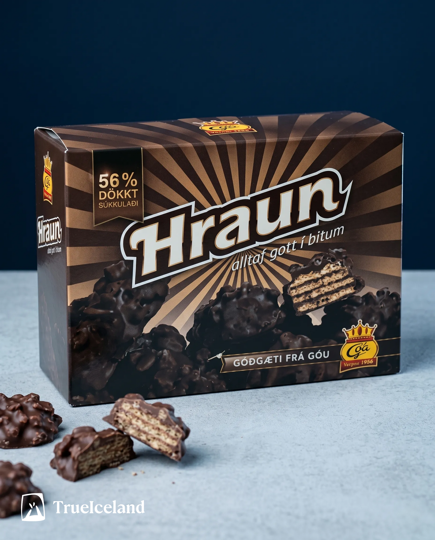 Góu Hraunbitar Dark - 56% Schokoladen Lava-Bites (200g)