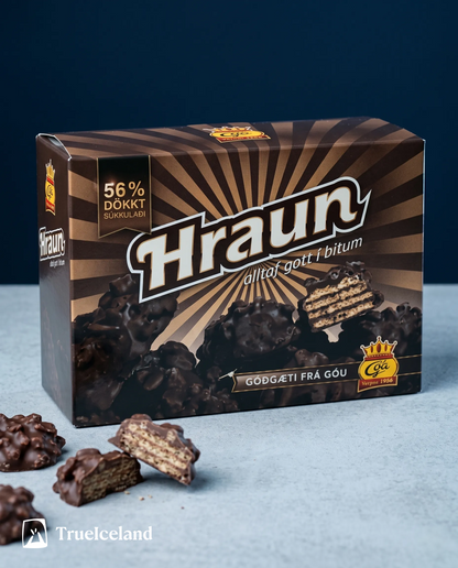 Góu Hraunbitar Dark - 56% Schokoladen Lava-Bites (200g)