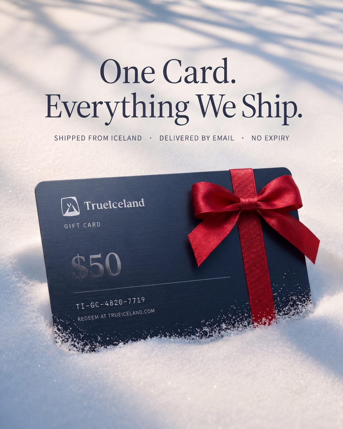 TrueIceland Gift Card $50–$500, product photo 5