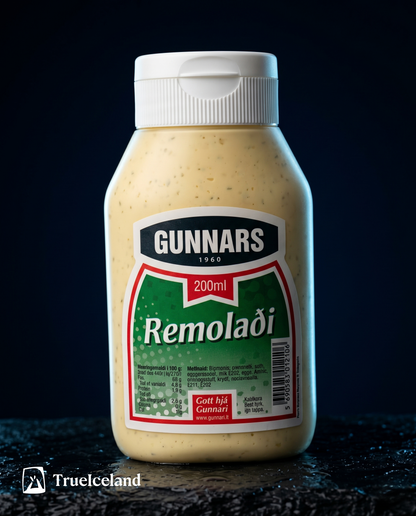 Icelandic Remoulade Remúlaði, Gunnars 200g, Icelandic sauce, additional product photo