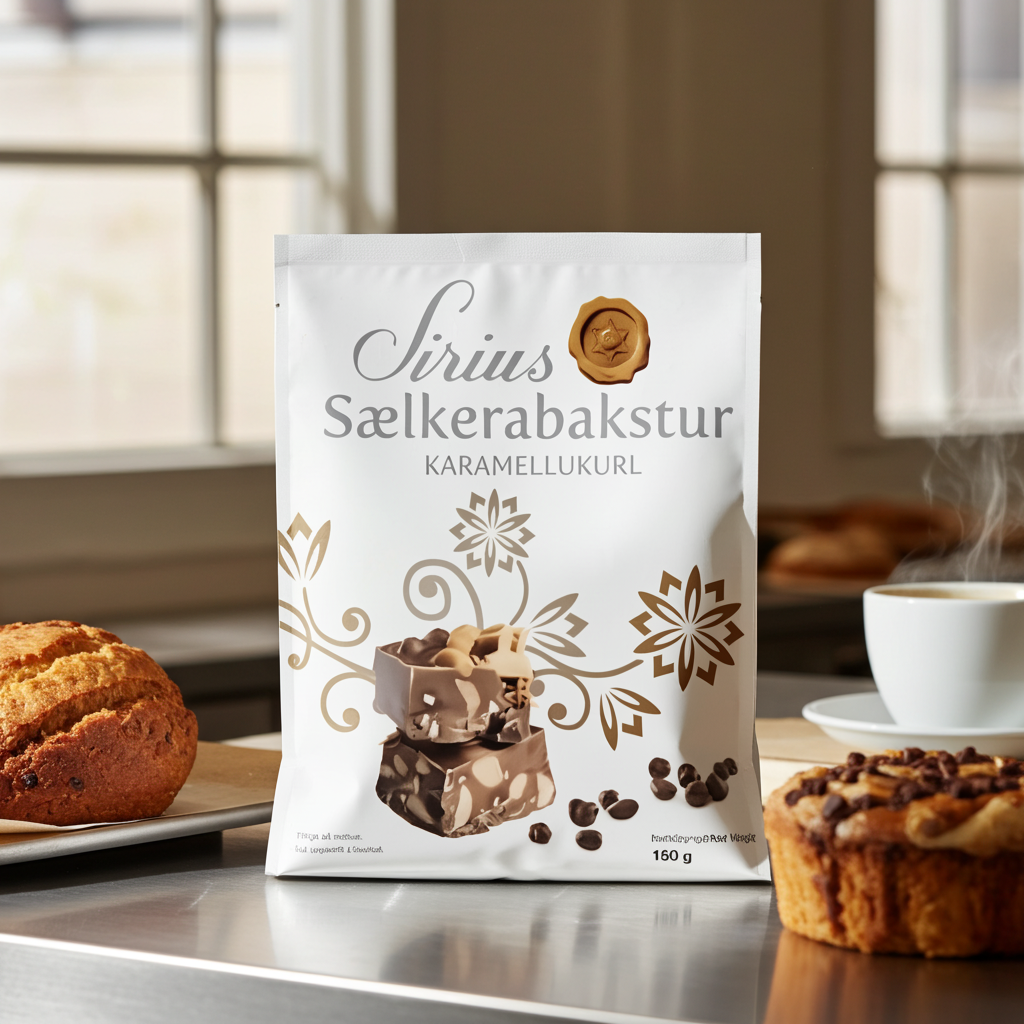 Caramel Chocolate Pieces Síríus Karamellukurl 150g by Nói Siríus, Icelandic chocolate, product photo 4