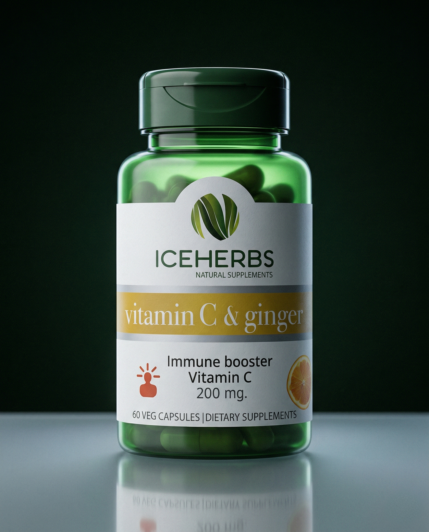 Iceherbs 维生素 C 和生姜