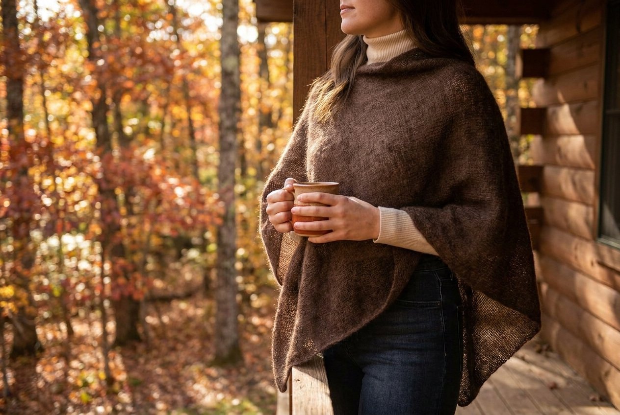 The Icelandic Wool Poncho