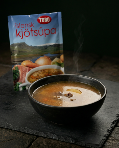 Icelandic Meat Soup Mix Kjötsúpa 59g by Toro, Icelandic pantry staple, additional product photo